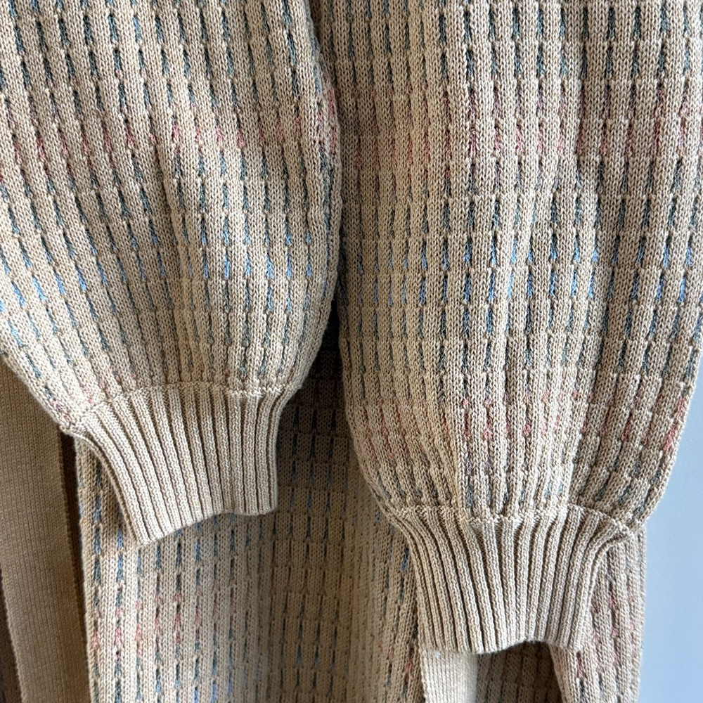 L SPACE ENCINITAS CARDIGAN Duster Cover Up Tan Color size Medium Large - Picture 13 of 15